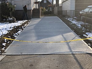 concrete driveway long island merrick cement driveway
